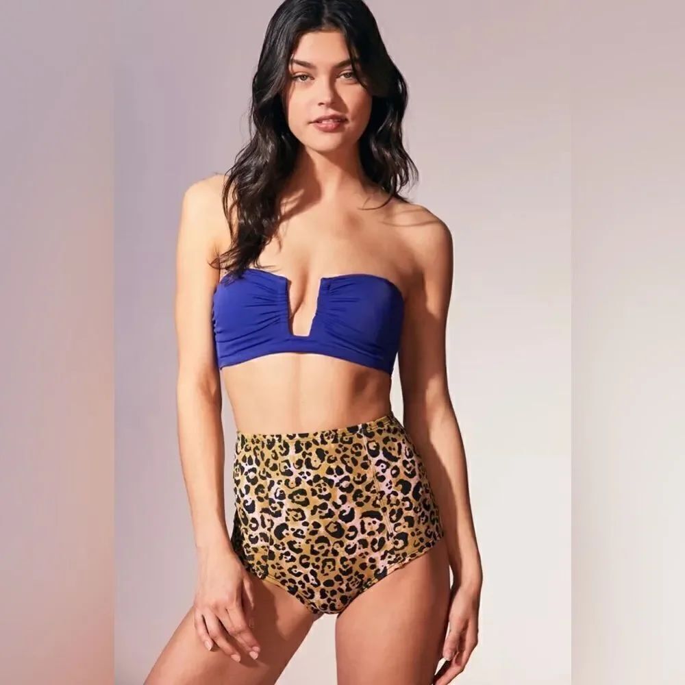 Out From Under Purple Bandeau Bikini Top